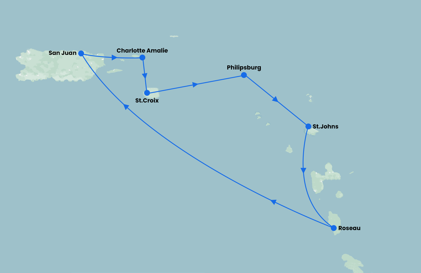 11 Night Southern Caribbean onboard Vision of the Seas